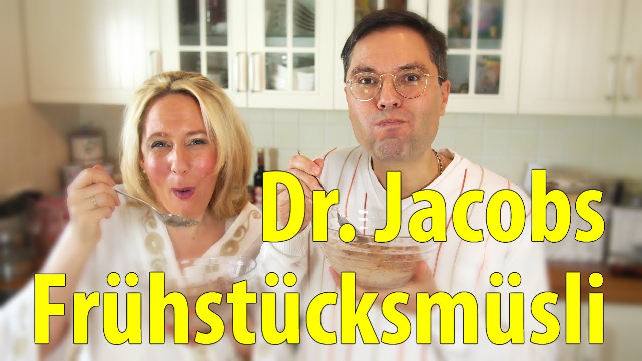 Dr. Jacobs Frühstücksmüsli - nussig, vegan, lecker!